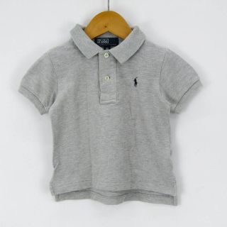 ポロラルフローレン(POLO RALPH LAUREN)のポロ・ラルフローレン 半袖ポロシャツ ポロマーク トップス コットン100% シンプル ベビー 男の子用 80サイズ グレー POLO RALPH LAUREN(Ｔシャツ)