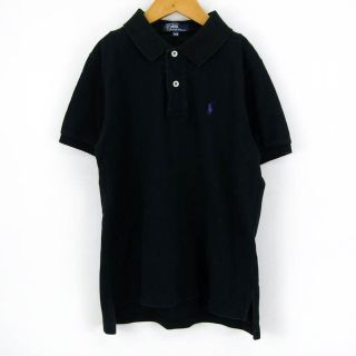 ポロラルフローレン(POLO RALPH LAUREN)のポロ・ラルフローレン 半袖ポロシャツ ポロマーク トップス コットン100% キッズ 男の子用 140サイズ ブラック POLO RALPH LAUREN(Tシャツ/カットソー)