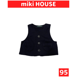 ミキハウス(mikihouse)のmiki HOUSE/ミキハウス フォーマル ベスト size95 黒(Tシャツ/カットソー)