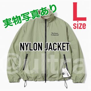 Lサイズ】エンノイとスタイリスト私物 NYLON JACKET sage-