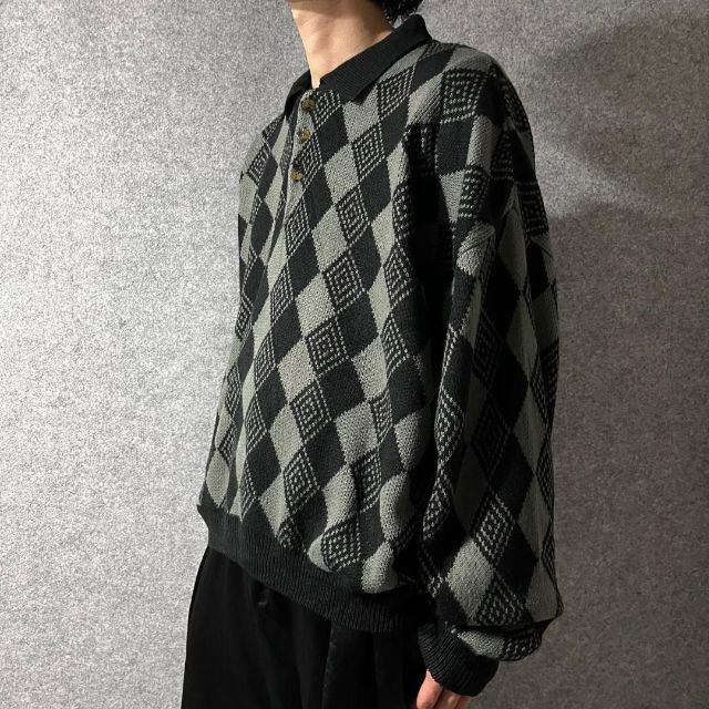 クリアランスサイト 【vintage】バルーンシルエット ハーリキン