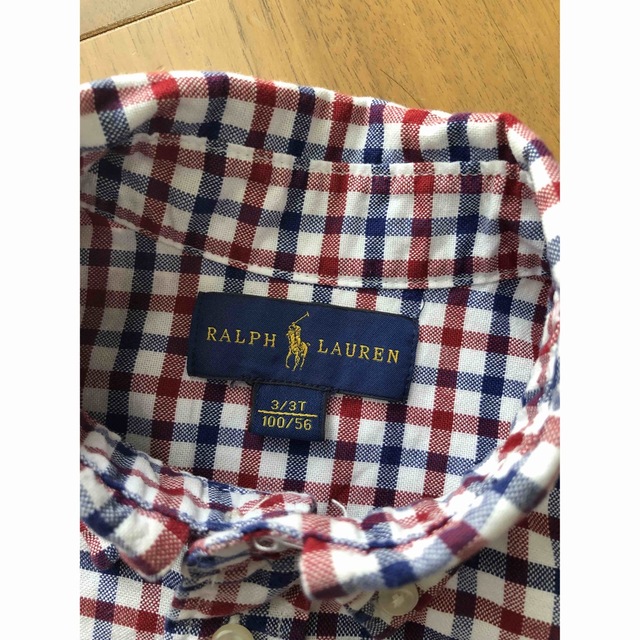 Ralph Lauren(ラルフローレン)のラルフローレン　キッズシャツ キッズ/ベビー/マタニティのキッズ服男の子用(90cm~)(ブラウス)の商品写真