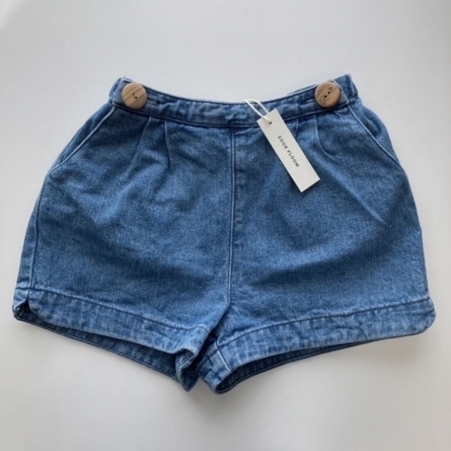 SOOR PLOOM(ソーアプルーム)の最終価格 soor ploom Esther short デニム パンツ ズボン キッズ/ベビー/マタニティのキッズ服女の子用(90cm~)(パンツ/スパッツ)の商品写真