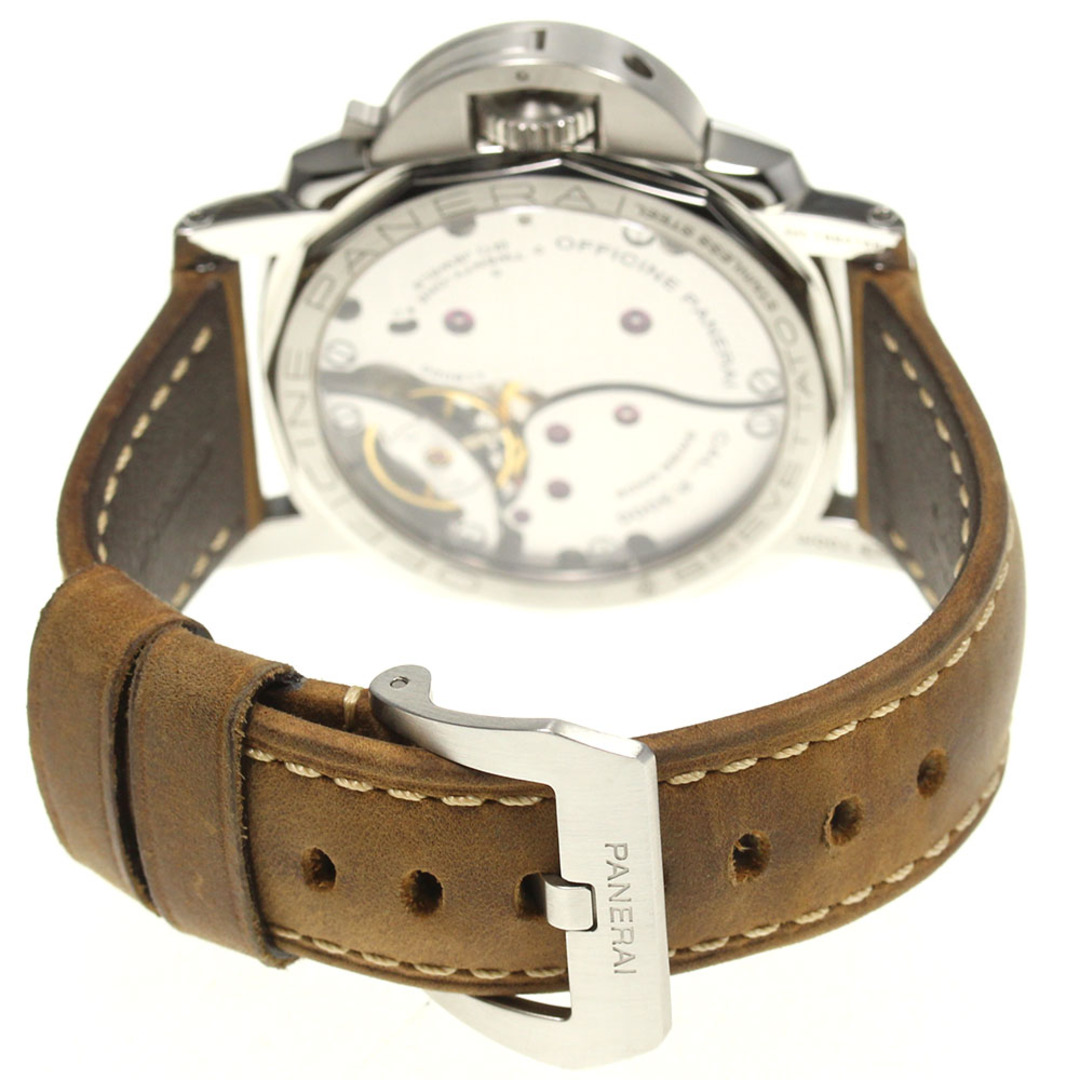 PANERAI(パネライ)のパネライ PANERAI PAM00557 ルミノール1950 レフトハンド 手巻き メンズ 箱・保証書付き_745169 メンズの時計(腕時計(アナログ))の商品写真