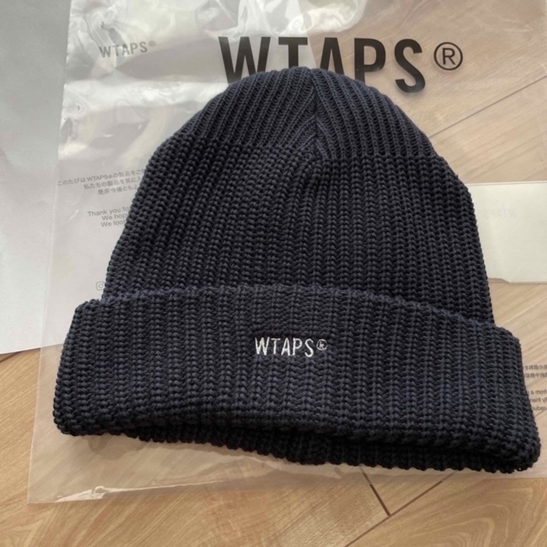 WTAPS COOL MAX カフビーニー 02 ネイビー　新品未使用