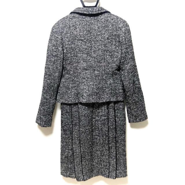 【極美品】MaxMara 価格23万 高級白タグスーツ シルクウール 未使用品