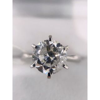 pt900天然ダイヤモンドリング3ct(リング(指輪))