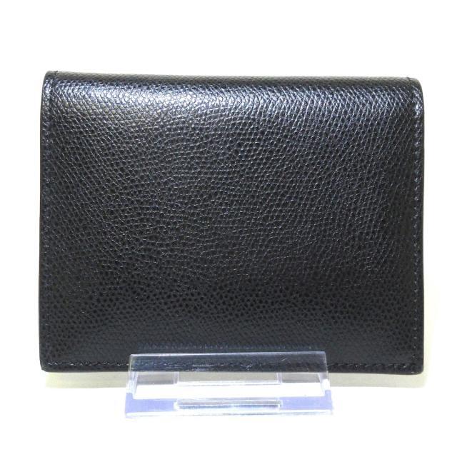 フェンディ 2つ折り財布美品 - 8M0387 黒 フェンディ 2つ折り財布美品 - 8M0387 黒