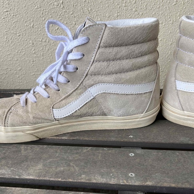 VANS(ヴァンズ)の【Keijin様専用】VANS SK8-Hi スケートハイ ベージュ メンズの靴/シューズ(スニーカー)の商品写真