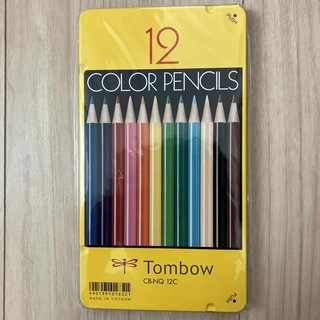 トンボエンピツ(トンボ鉛筆)の【新品未使用】トンボ鉛筆　色鉛筆12色(色鉛筆)