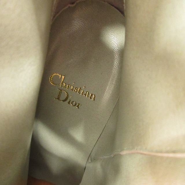 Christian Dior(クリスチャンディオール)のクリスチャンディオール Christian Dior エナメル ショート ブーツ レディースの靴/シューズ(ブーツ)の商品写真