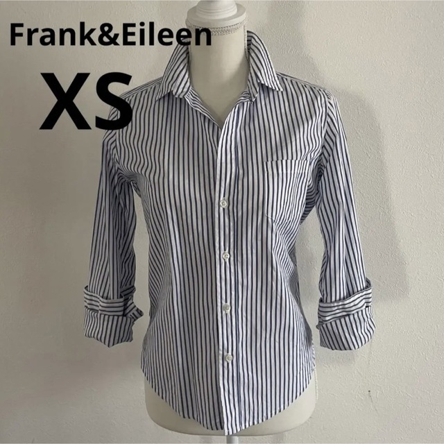 Frank&Eileen フランクアンドアイリーン　ストライプシャツ　XS