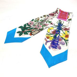 GUCCI - グッチ GUCCI ネックボウ 678992 100周年 フローラ 花柄 GUCCI - グッチ GUCCI ネックボウ 678992 100周年 フローラ 花柄