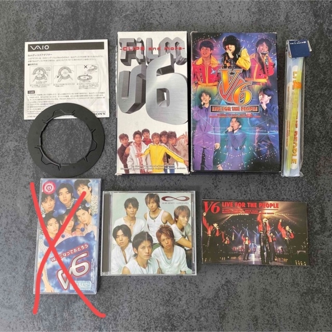 V6 CD/DVD/ビデオ-