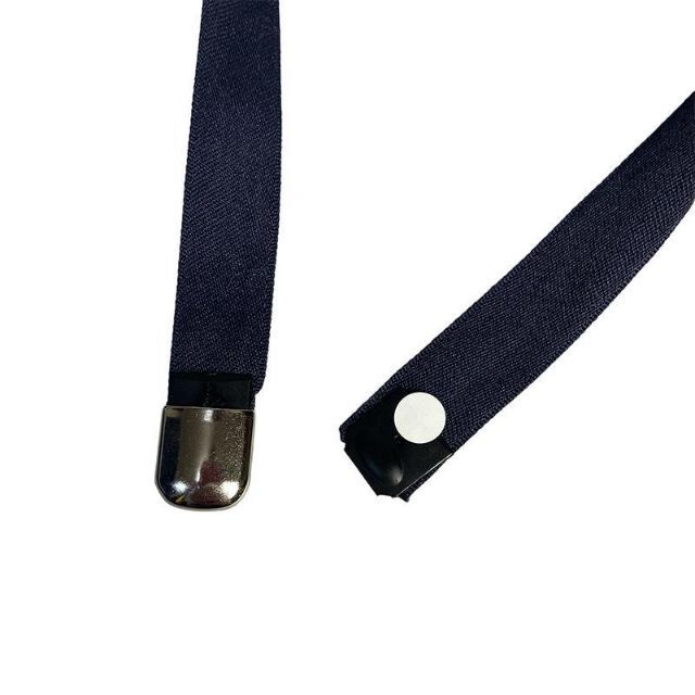 マークアンドロナ 裏起毛 2way スウェット ジップパーカー ネイビー 38