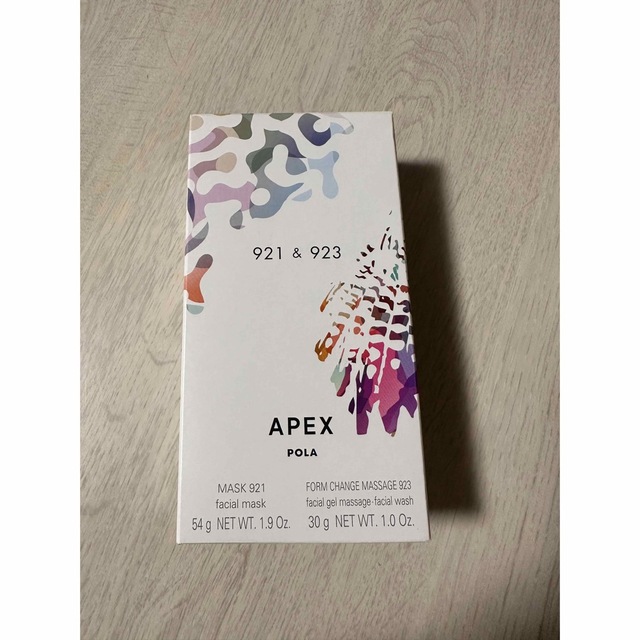 パック/フェイスマスク【APEX】921&923フォームチェンジマッサージ☆新商品　ポーラ