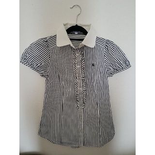 バーバリーブルーレーベル(BURBERRY BLUE LABEL)のused　BURBERRY　BLUE LABEL　レディース半袖ブラウス　38(シャツ/ブラウス(半袖/袖なし))