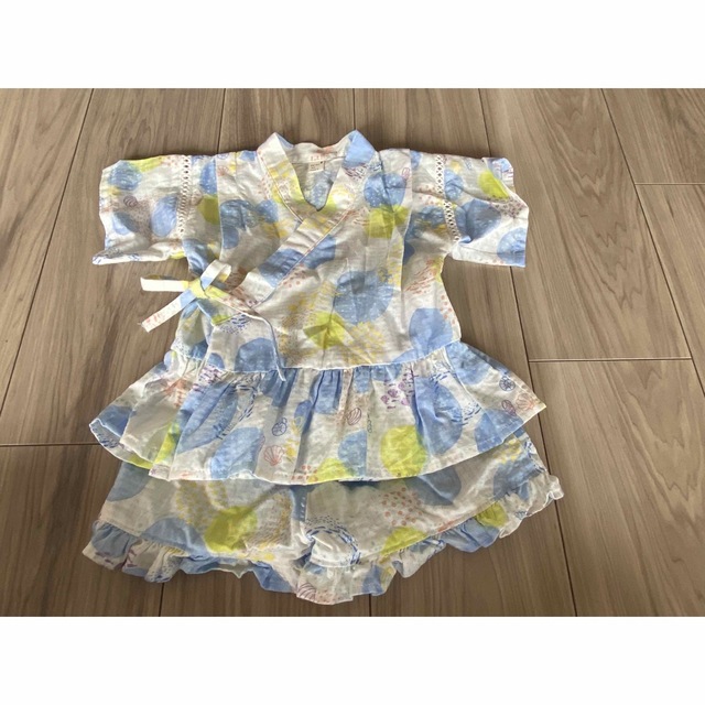 apres les cours(アプレレクール)のアプレレクール　甚平 キッズ/ベビー/マタニティのキッズ服女の子用(90cm~)(甚平/浴衣)の商品写真