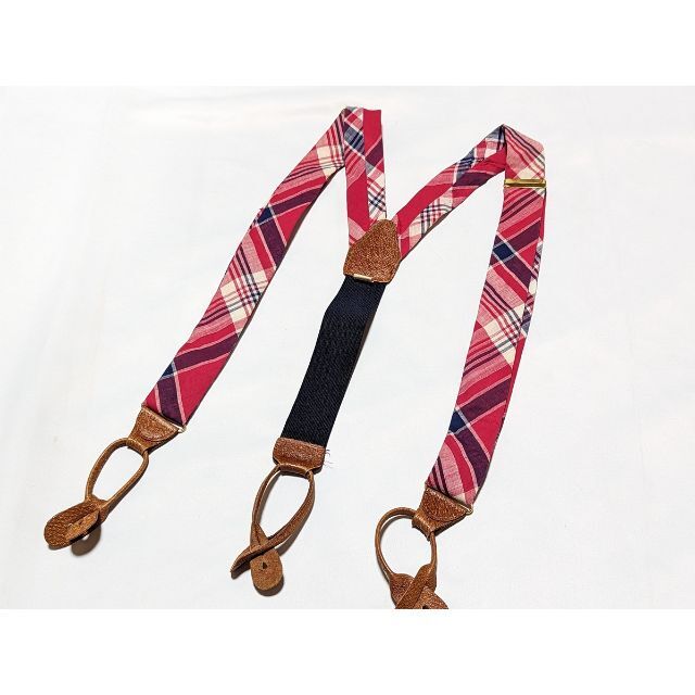 希少 Pendleton ヴィンテージ サスペンダー タータンチェック - 通販