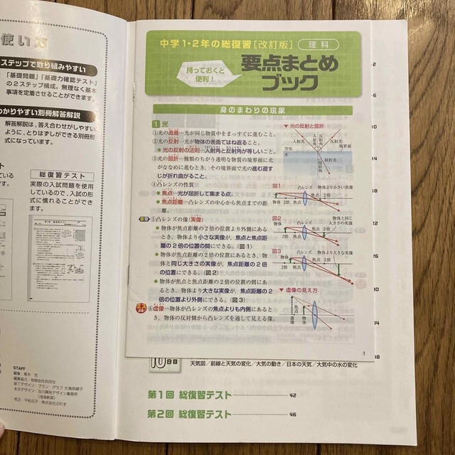 旺文社(オウブンシャ)の高校入試 中学1・2年の総復習 理科 改訂版 エンタメ/ホビーの本(語学/参考書)の商品写真