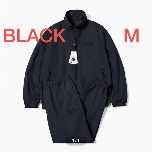 即発送可 ennoy シャカシャカ23 triple BLACK M