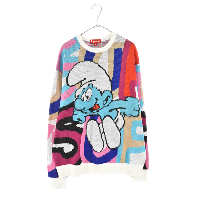 supreme Smurfs Sweater / シュプリーム スマーフ　S