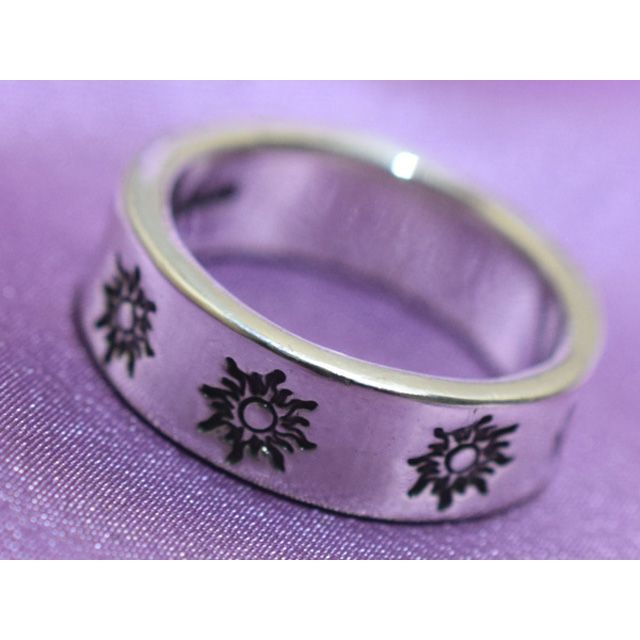 Bill Wall Leather Sun Band Ring R385