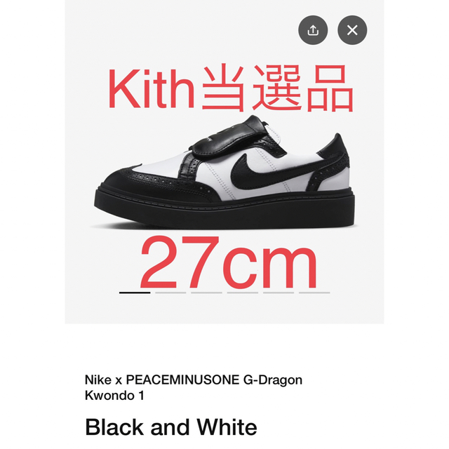 PEACEMINUSONE Nike Kwondo 1ピースマイナスワン ナイキ