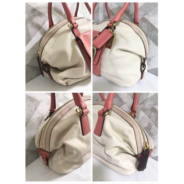 COACH - 【良品】COACH コーチ 2WAY レザー ハンドバッグ トート