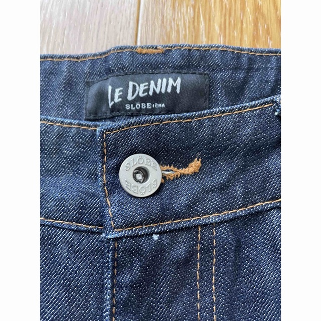 SLOBE IENA(スローブイエナ)のSLOBE IENA LE DENIM デニムバギーパンツ レディースのパンツ(デニム/ジーンズ)の商品写真