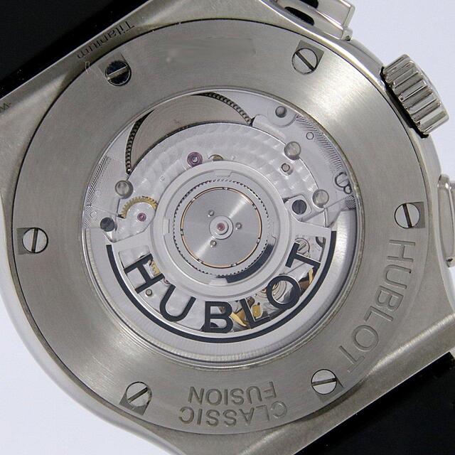 HUBLOT(ウブロ)のウブロ クラシックフュージョンクロノグラフチタニウムグリーン 541.NX.8970.LR TI 自動巻 メンズの時計(腕時計(アナログ))の商品写真