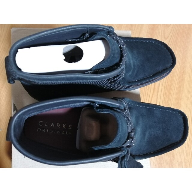 Clarks - 未使用品 uk7 25.0cm クラークス ワラビー 2.0 GTX ブラック