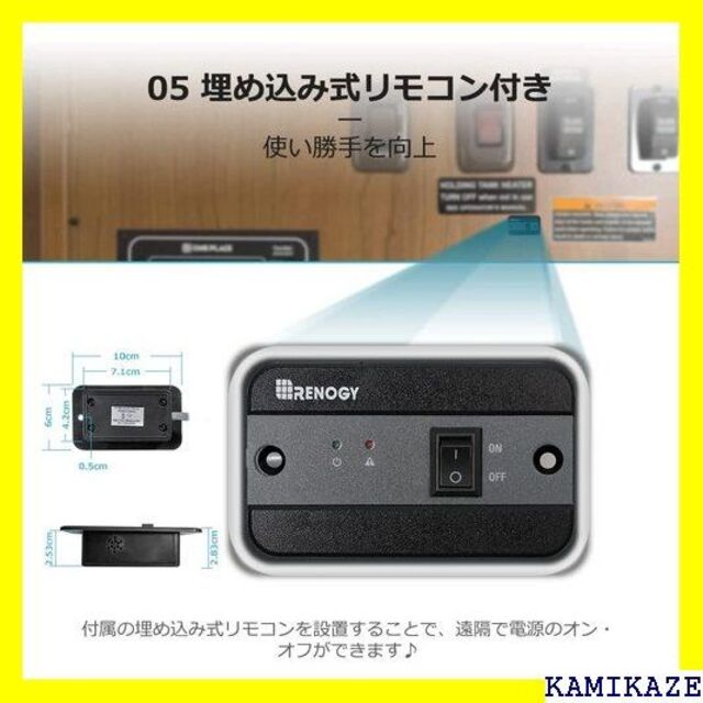 ☆ Renogy 1000W 純正弦波 インバーター DC ンプ 非常用 311 | www