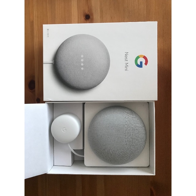 Google(グーグル)のGoogle Nest mini 第2世代 スマホ/家電/カメラのオーディオ機器(スピーカー)の商品写真