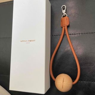 アーバンボビー(URBANBOBBY)の美品 urbanbobby wood leather strap(iPhoneケース)