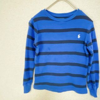 ポロラルフローレン(POLO RALPH LAUREN)の【訳あり価格】ポロ　ラルフローレン　ボーダーニット　男の子　110　キッズ(ニット)