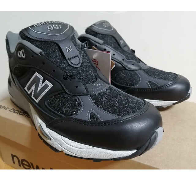 New Balance(ニューバランス)の未使用品 us8 26.0cm ニューバランス M991DJ ブラック メンズの靴/シューズ(スニーカー)の商品写真