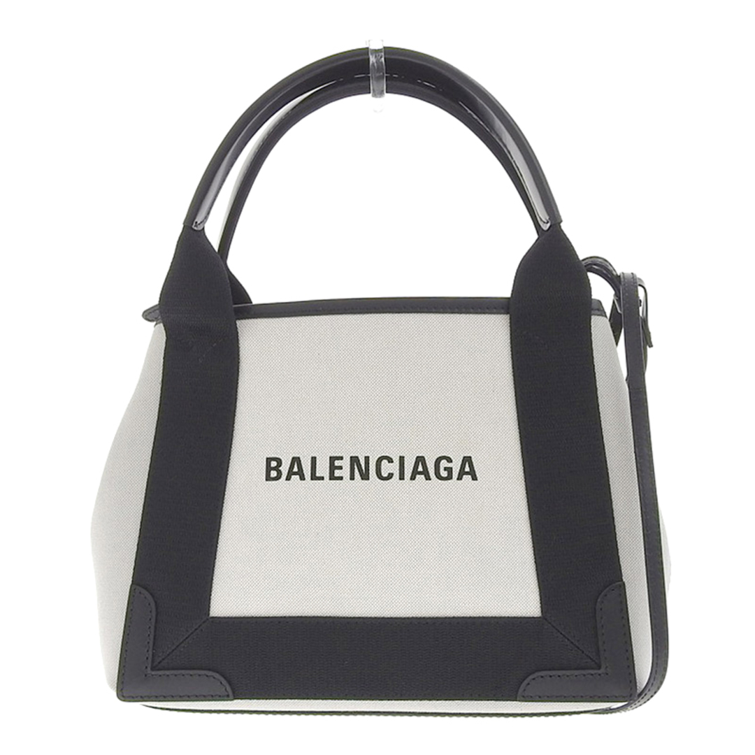 BALENCIAGA BAG(バレンシアガバッグ)のバレンシアガ  ネイビーカバスXS 2WAY キャンバス/レザー  390346 レディースのバッグ(ハンドバッグ)の商品写真