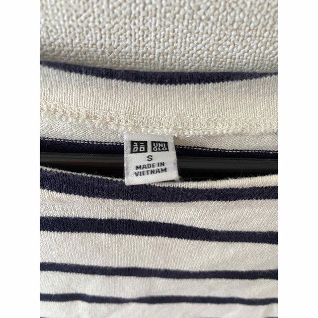 UNIQLO(ユニクロ)のUNIQLO ボーダーロンT レディースのトップス(Tシャツ(長袖/七分))の商品写真