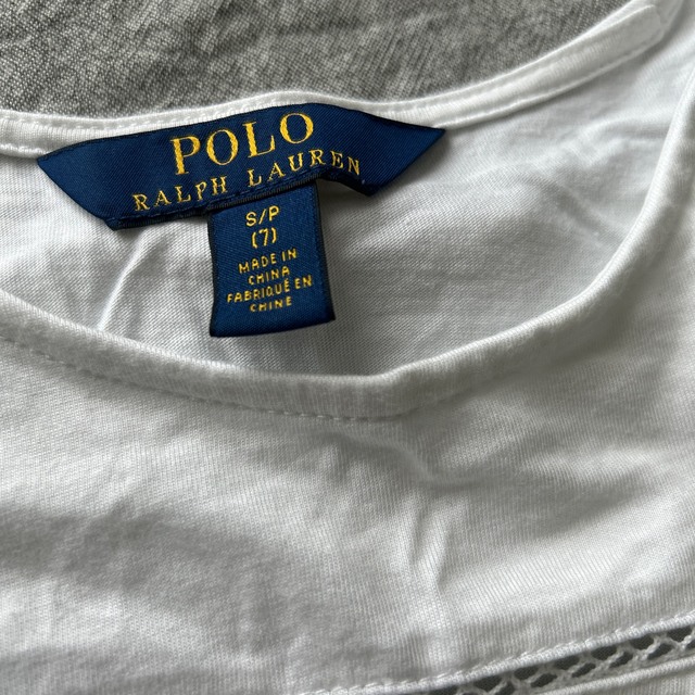 POLO RALPH LAUREN(ポロラルフローレン)のポロラルフローレン　半袖カットソー キッズ/ベビー/マタニティのキッズ服女の子用(90cm~)(Tシャツ/カットソー)の商品写真