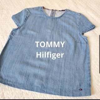 トミーヒルフィガー(TOMMY HILFIGER)の美品★TOMMYHilfiger デニム トップス 2(カットソー(半袖/袖なし))