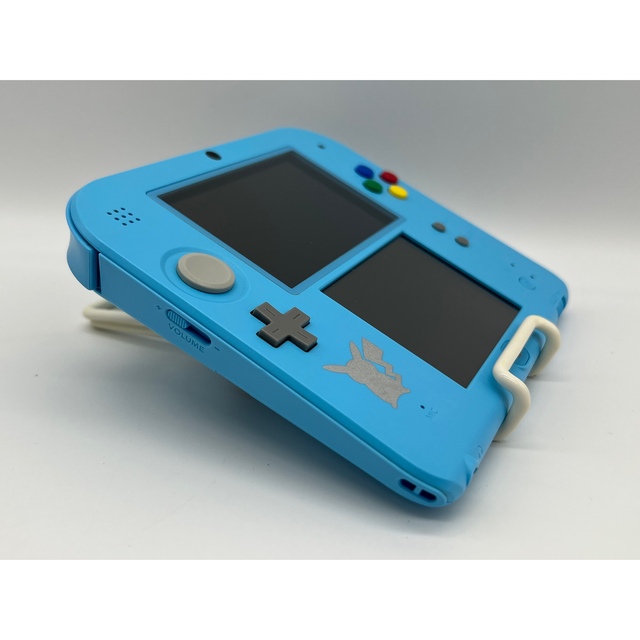 ニンテンドー2DS(ニンテンドー2DS)の【完品・液晶美品】ニンテンドー2DS ポケットモンスター サン・ムーン 本体 エンタメ/ホビーのゲームソフト/ゲーム機本体(携帯用ゲーム機本体)の商品写真