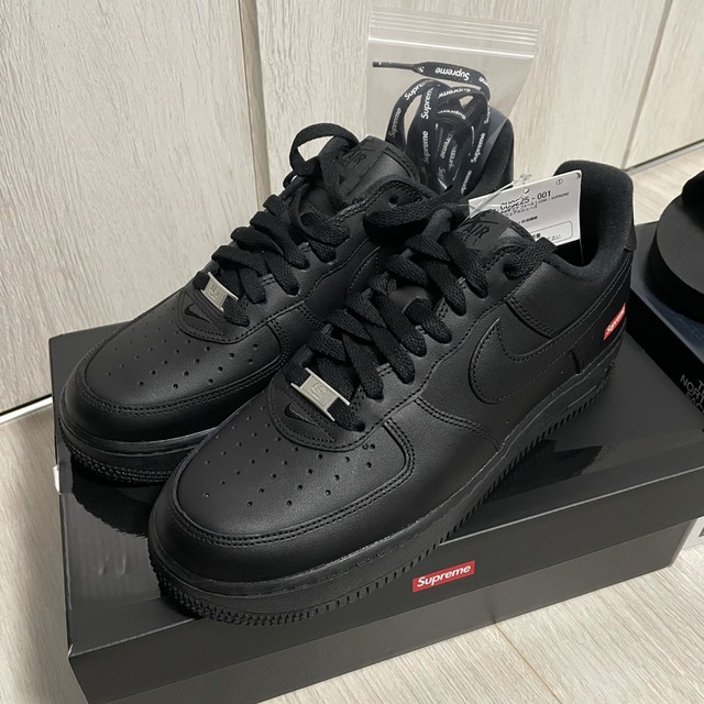 シュプリーム エアフォース1  air force1 supreme 26 黒