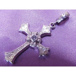 ローリーロドキン(Loree Rodkin)のLoree Rodkin Antique Leaf Cross Pendant(ネックレス)