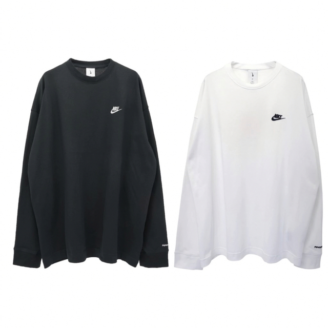 NIKE x G-Dragon ロングスリーブ Tシャツ 白黒 2色セット - Tシャツ