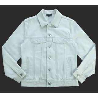 アーペーセー(A.P.C)のA.P.C. アーペーセー シャンブレーシルバーボタン デニムジャケット XS(Gジャン/デニムジャケット)