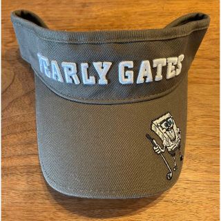 パーリーゲイツ(PEARLY GATES)のPEARY GATES×スポンジボブ　サンバイザー(その他)