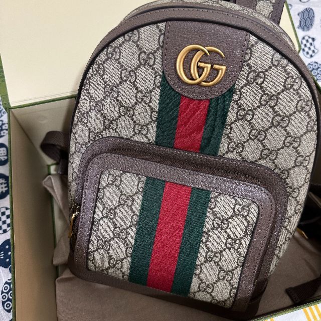 Gucci - GUCCI GGスモールバックパックリュック