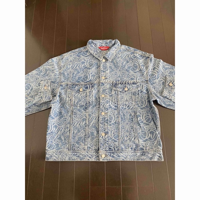 Supreme(シュプリーム)のSUPREME Denim Trucker Jacket シュプリーム L 新品 メンズのジャケット/アウター(Gジャン/デニムジャケット)の商品写真