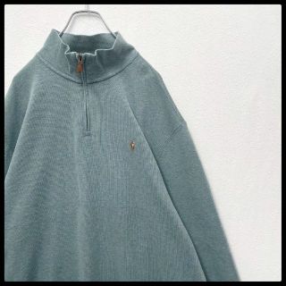 ポロラルフローレン(POLO RALPH LAUREN)の【ビッグサイズ】ポロラルフローレン カラーポニー刺繍 ハーフジップ スウェット(スウェット)